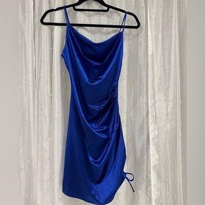 Macy's Vibrant Blue Mini Dress